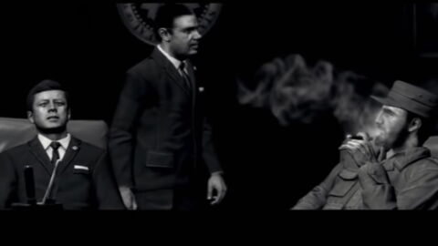 John Fitzgerald Kennedy dans l'intro Zombies de Call Of Duty: Black Ops