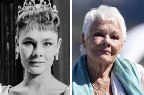Judi Dench avant/après James Bond