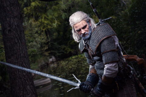 Le cosplay de Geralt par Zephon Cos