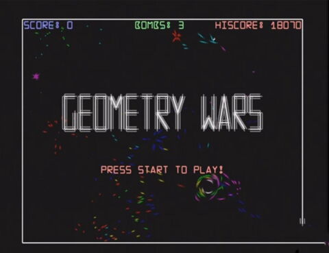 Meilleur mini-jeu dans un jeu : Geometry Wars