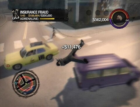 Meilleur mini-jeu dans un jeu : "Insurance Fraud"