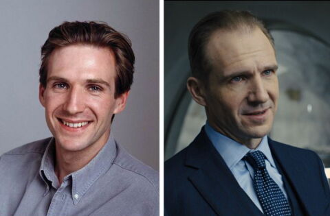 Ralph Fiennes avant/après James Bond