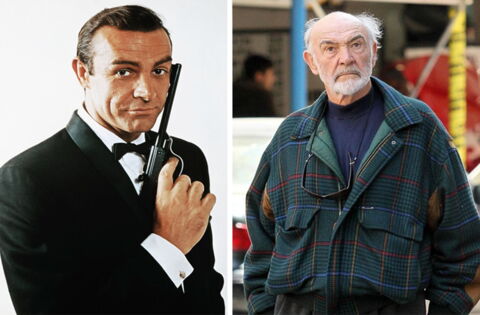 Sean Connery avant/après James Bond