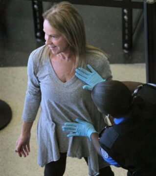 'Are you sure you’re allowed to be touching me here?'