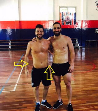 Gonzalo Higuain - Criticism about his weight is constant. So now Higuain is paying attention to his image, even if it means changing his body with Photoshop itself. But the modification is obvious, and he was trolled on social media.