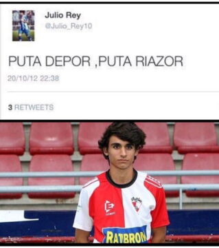 Julio Rey - The Coruña had announced Rey's signing. But old tweets by the player insulting the club resurfaced, and the club cancelled the transfer straight away!