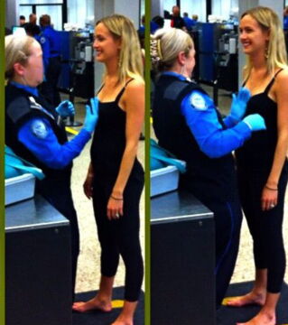 Most times though it seems people are happy to oblige the TSA in the name of travel and safety!