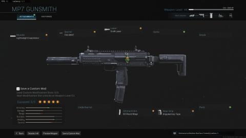 MP7 - Bravo Automatic Submachine Gun