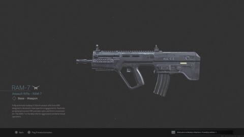 RAM-7 - India Assault Rifle