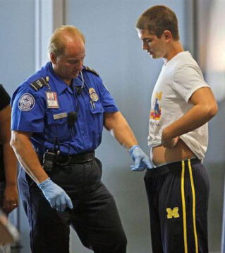 This body search looks like it’s taking a turn for the worse…