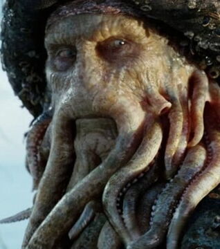 Davy Jones from 'Pirates of the Caribbean'