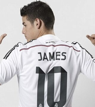James Rodríguez: The name ‘James’ is surely less common than ‘Rodríguez’ in Colombia, so we can assume it’s much easier to differentiate him from other players.