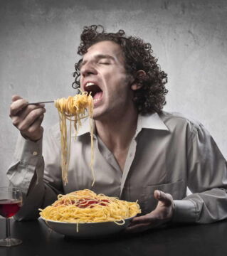 10. To be perceived as the ultimate gentleman: never, and we repeat never, cut your spaghetti. You’re better than that.