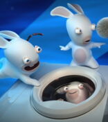 Les Lapins Crétins imitent Super Mario dans leur nouveau jeu