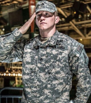 7. Colton Smith (6-4), er ist zur Zeit Soldat bei der US Army