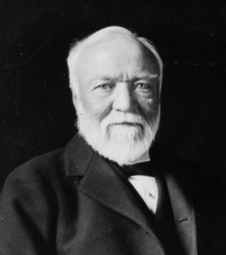 7 - Andrew Carnegie: Der britische Industrielle und Philanthrop war der Besitzer eines der wichtigsten Sägewerke der USA. Sein Vermögen wird auf 272 Milliarden Euro geschätzt