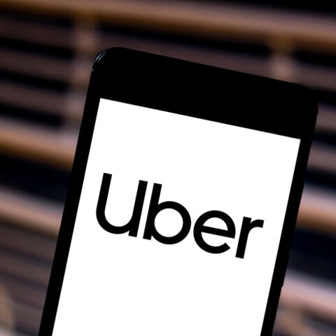 Das neue Symbol von Uber soll an Atome erinnern. Credits: Getty Images