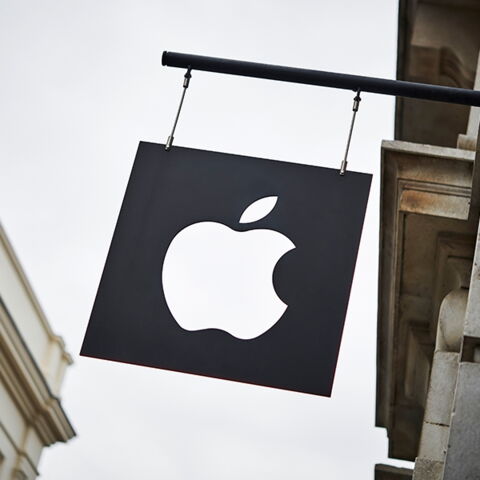 Den Apfel von Apple kennen alle, aber warum ist er angebissen? Credits: Getty Images
