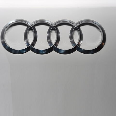 Die vier Ringe bei Audi symbolisieren die vier Unternehmen, aus denen die Marke 1932 besteht: DKW, Horch, Wanderer und Audi. Credits: Getty Images
