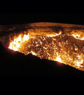 Gerade am Rand der Feuer Schlucht kann man spektakuläre Eindrücke sammeln (Quelle: Brian Shrader, Flickr)