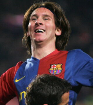 Lionel Messi verbucht mit 20 Jahren 2 Champions League-Tore. Mittlerweile sind es 106.