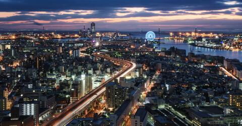 10. Osaka in Japan, 19.165.340 Einwohner