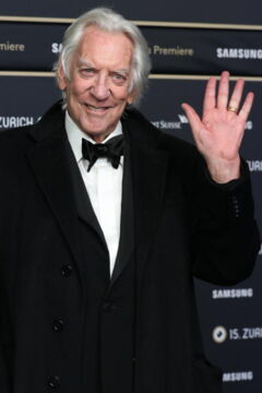 8. Donald Sutherland ist 34 Mal gestorben