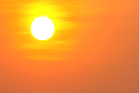 8. Mittags ist es am heißesten