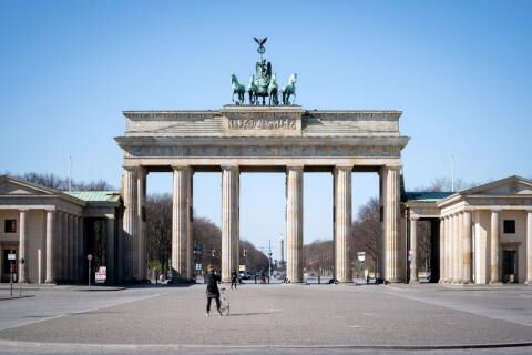 Das Brandenburger Tor, Berlin (Deutschland)
