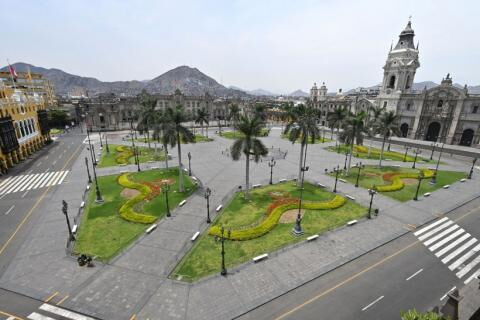 Der Plaza de Armas, Lima (Peru)