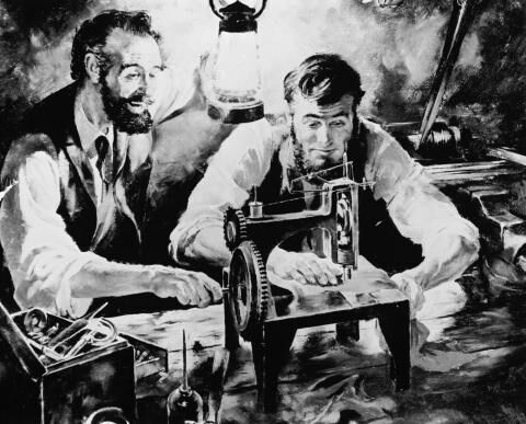 Die Nähmaschine: Stammt sie wirklich von Elias Howe?