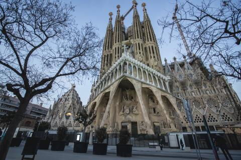 Die Sagrada Família, Barcelona (Spanien)