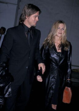 Jennifer Aniston und Brad Pitt