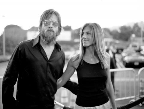 Jennifer Aniston und Brad Pitt