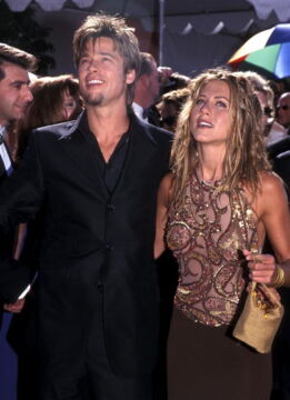 Jennifer Aniston und Brad Pitt