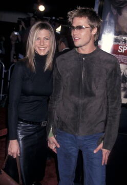 Jennifer Aniston und Brad Pitt