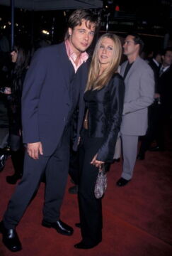 Jennifer Aniston und Brad Pitt