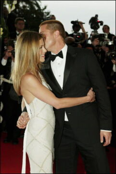 Jennifer Aniston und Brad Pitt
