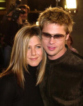 Jennifer Aniston und Brad Pitt