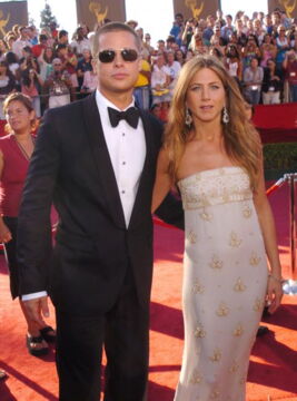Jennifer Aniston und Brad Pitt