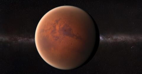 Oktober / Bester Zeitpunkt, um den Mars zu beobachten