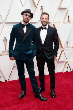 Oscar-Outfit 2020 - JR und Mathieu Kassovitz
