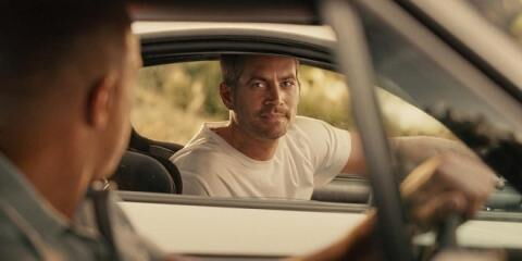Paul Walker in "Fast and Furious 7"