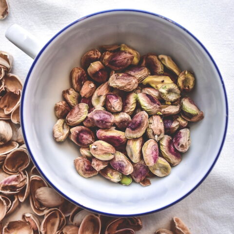 Pistazien, am besten ungesalzen