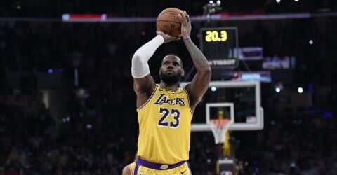 Platz 9 - Basketballspieler LeBron James