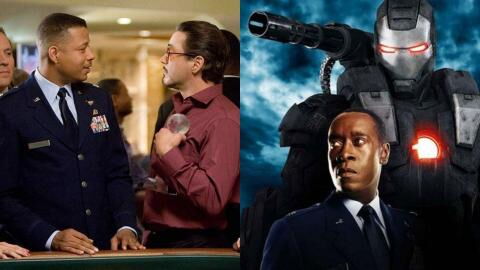 Statt von Terrence Howard wird James Rhodes / War Machine ("Iron Man") später von Don Cheadle gespielt
