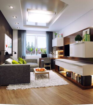 Lebt auf kleinem Raum. Heutzutage haben Häuser die Tendenz dazu, sich immer mehr zu vergrößern, genau wie Möbelstücke und sonstiges Zubehör. Dafür geht viel Geld drauf. Wählt also lieber etwas Kleines und Gemütliches als etwas Großes.