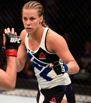 10. Katlyn Chookagian: 28-jährige amerikanische Kämpferin, die große Fortschritte im Bantamgewicht macht. Mit 8 Siegen und nur einer Niederlage durch geteilte Entscheidung wird sie bei den Frauen sicher ein Wörtchen mitreden