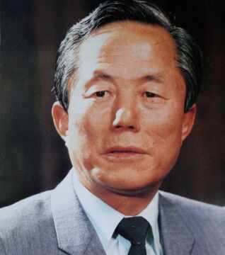 Choi Hong Hi, der General der südkoreanische Armee ist der symbolische Vater des Teakwon-do