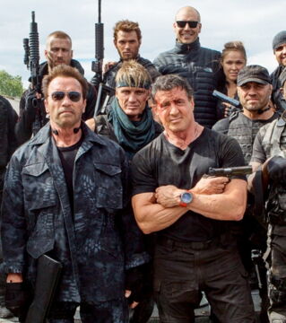 12 The Expendables: Die Wiedervereinigung aller Muskelprotze, die die Kinoleinwand je gesehen hat.